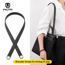 WUTA 100% Genuine Crossbody Leather Shoulder Strap For Hermes Herbag Purse Strap