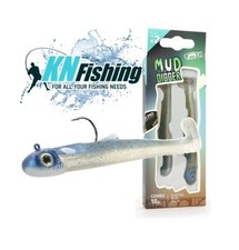 FIIISH MUD DIGGER 90mm Combo 10gr Electric Blue ZANDER Limited Edition Silicon