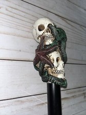 OCTOPUS SKULL HEAD CANE- Theater Prop or Halloween Costume