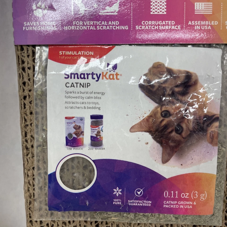 SmartyKat Scratch Up Hanging Corrugated Cat Scratchers for Cats & Kittens, St... - Image 4 of 4