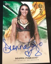 Deonna Purrazzo 2019 Topps WWE Undisputed Card Auto Rookie RC Green 21/50