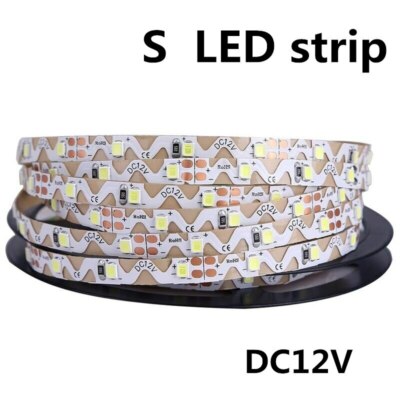 5M SMD2835 S Shape LED Strip Light 60leds/m  Flexible Lamp 12V DC