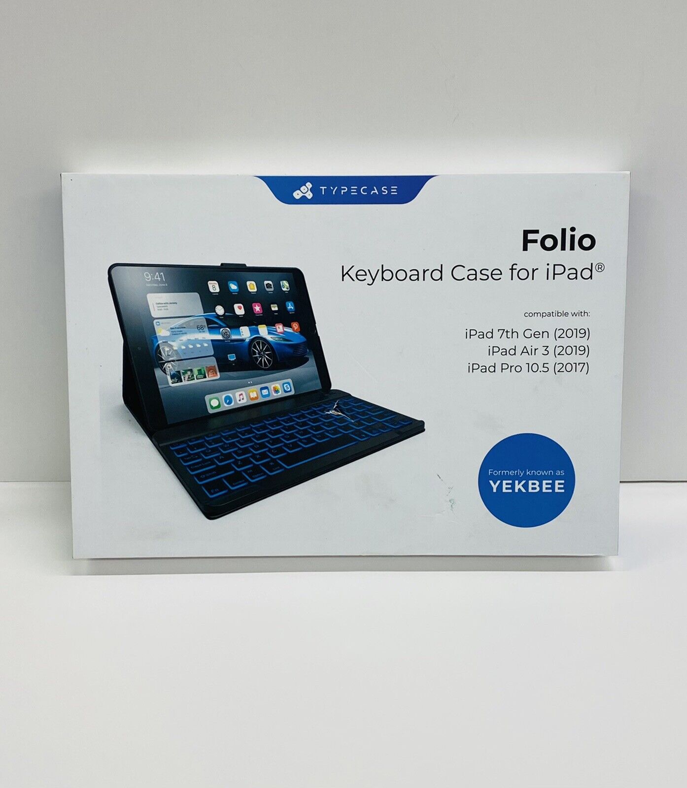 iPad 7th Generation iPad Air 3 iPad Pro 10.5 Folio Case with Smart Keyboard