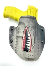 Kydex Holster fits Walther PPQ Full Size OWB Holster Right Hand Shark Bite