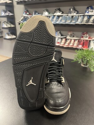 Nike Air Jordan 4 Retro LS Oreo Black Tech Grey 314254-003 Nike Air Jordan 4 Retro LS Oreo Black Tech Grey 314254-003