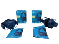 Lot of 2 JLab JBuddies Protect Kids Ear Protection Ear Covers - Navy - Open Box