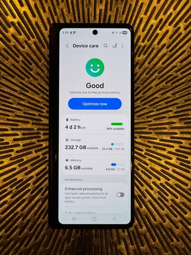 Samsung Galaxy Z Fold3 5G - 256GB - Unlocked - SM-F926U (Read Description) As Is - Zdjęcie 11 z 14