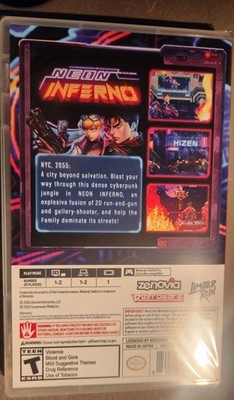 Neon Inferno (Nintendo Switch) Limited Run Games - Brand NEW