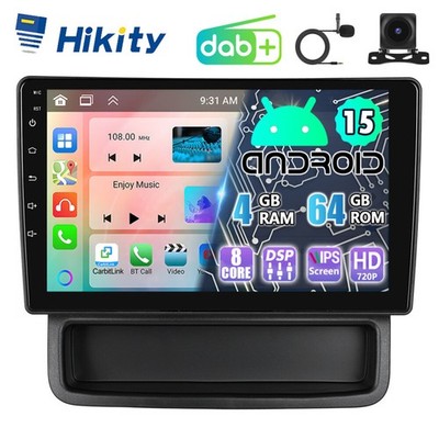 DAB+ 4+64G 8Core CarPlay Android Autoradio Für Opel Vivaro A Renault Trafic II