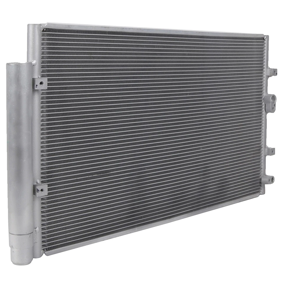 Conjunto de refrigeración de radiador y condensador de CA de aluminio para Subaru BRZ 2013 2014-2019 Foto 4 de 4