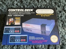 Boxed Nintendo Enternatiment Entertainment System, Fully Complete Inc Two Games