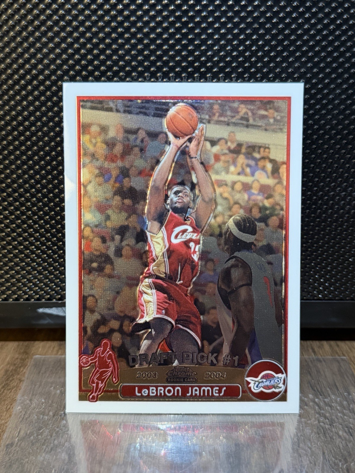 lebron topps chrome rookie