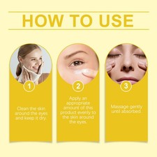 Firming Eye Cream Hydrating Daily Formula for Anti-Wrinkle Skin Care Treatment