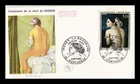 Dr Jim Stamps France Ingres La Baigneuse Art First Day Cover Thermograph Detail