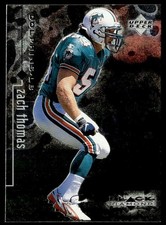 1998 Upper Deck Black Diamond Zach Thomas Miami Dolphins #45