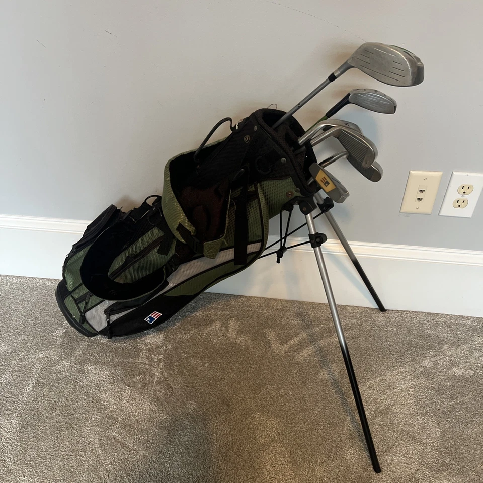 US Kids Golf Youth UL57 Wt-15 Junior 6 Club Set USKG LH For “57-60” Tall W/bag - Image 2 of 4