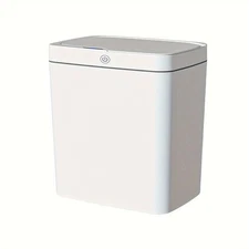 4 GallonTrash cans for household purposes,Smart Plastics Touchless Garbage Can