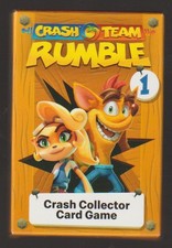 2023 McDonalds CRASH BANDICOOT TEAM RUMBLE Happy Meal Toy TCG Card Game UNOPENED