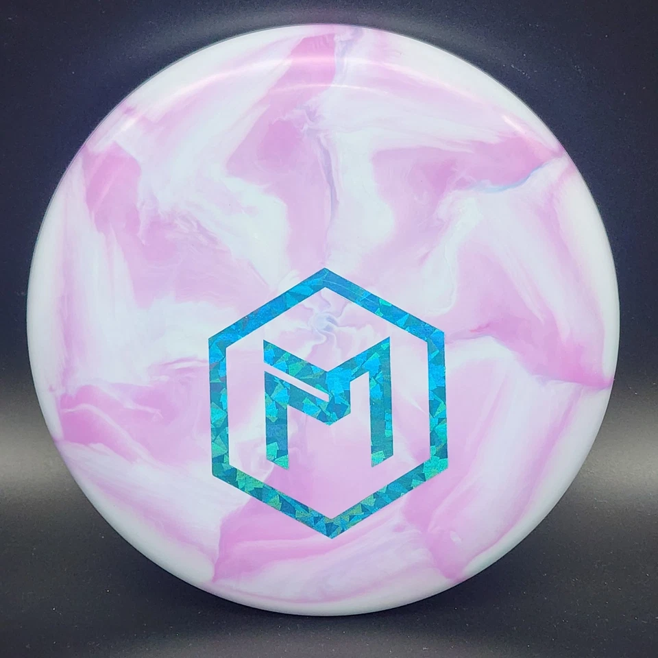 Discraft ESP Luna 173-4g Petomoodi McBeth 2019 Purple Blue Swirls Overstamp - Image 3 of 4