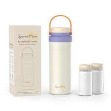 Breastmilk Cooler, Portable Breast Milk Cooler Bottle for Outdoor, 22oz Large...