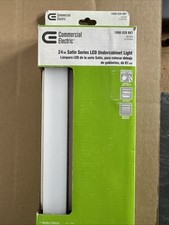 Commercial Electric 24  Satin Series LED Undercabinet Light