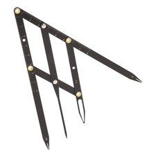 Professional Stainless Steel Eyebrow Ruler Ratio Measuring Tool for Eyebrow