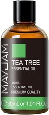 Tea Tree Essential Oil, MAYJAM Pure Oils for 1.01 Fl Oz Pack of 1 