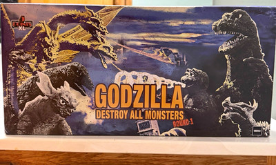 5 Points XL Godzilla Destroy All Monsters Round 1 Figure Set Box