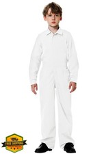 AOBUTE Boys Solid Color Jumpsuit with Pockets 3-14 Years