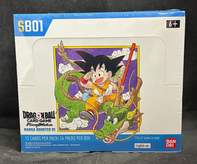 Dragon Ball Fusion World Manga Booster 01 TCG SB01 Bandai Booster