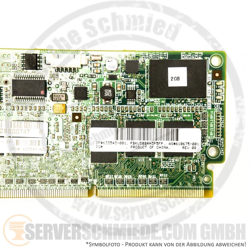 2GB Cache Module für HP Smart Array P420 P430 P822 P830 P421 FBWC 610675-001 63 - Bild 2 von 2