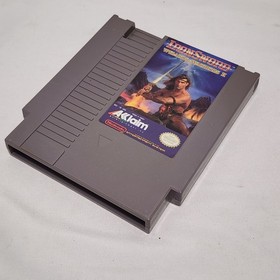 Vtg IRONSWORD "Wizards & Warriors II" - NES Nintendo - GAME CART ONLY - Tested