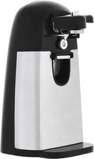 3-In-1 Electric Can Opener, Bottle Opener and Knife Sharpener, with Stainless St