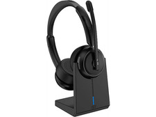 ISY IHS-8200 Bluetooth Headset mit Dockingsta...
