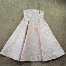 Adrianna Papell - 41911800 Strapless Floral Jacquard Dress Size 10