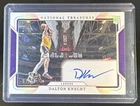 2024-25 Panini National Treasures Dalton Knecht Court Pass RC Auto #/10 Lakers