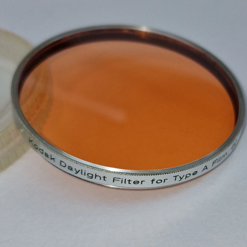 Kodak 58mm Daylight Filter For Type A Film 60 -0.5L Glass Filter With Case - Image 2 of 4