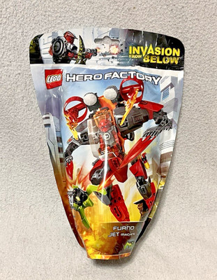 Brand New LEGO HERO Factory FURNO JET MACHINE #44018 SEALED