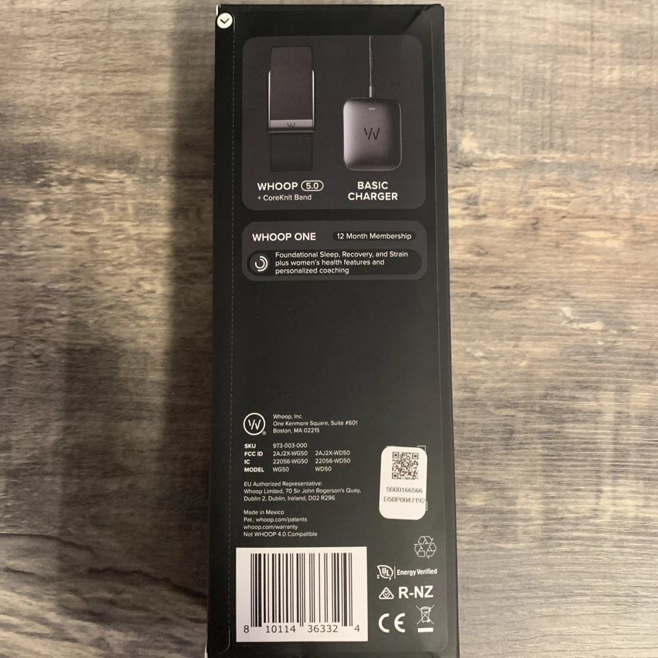Brand New- Sealed WHOOP-One 5.0 Sensor + 12 Month Membership Included - Image 3 of 4