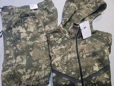  NIKE TECH FLEECE TRACKSUIT F-Z HOODIE+ PANTS MEN'S SZ XL. HV5055 276/HV5053-276