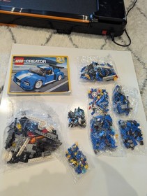 Lego 75884 Speed Champions 1968 Ford Mustang + Creator 3 in 1 31070 Turbo Track