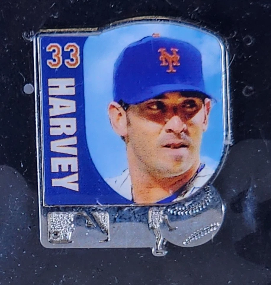 Брошка с фотографией New York Mets MLB Matt Harvey No33 NY Citi Field - Изображение 2 из 2