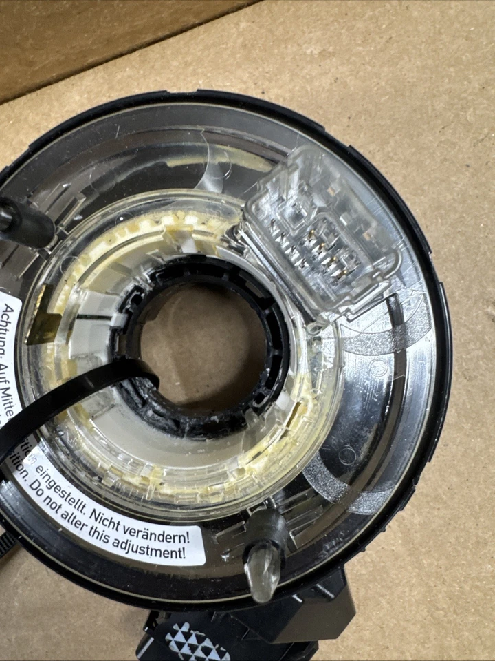 OEM 2014 2015 Audi R8 Steering Control Switch Clock Wheel Spring Oem B148 - Image 3 of 4