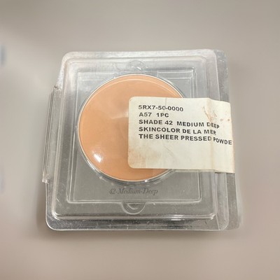 La Mer The Sheer Pressed Powder #Medium Deep 42 New TESTER