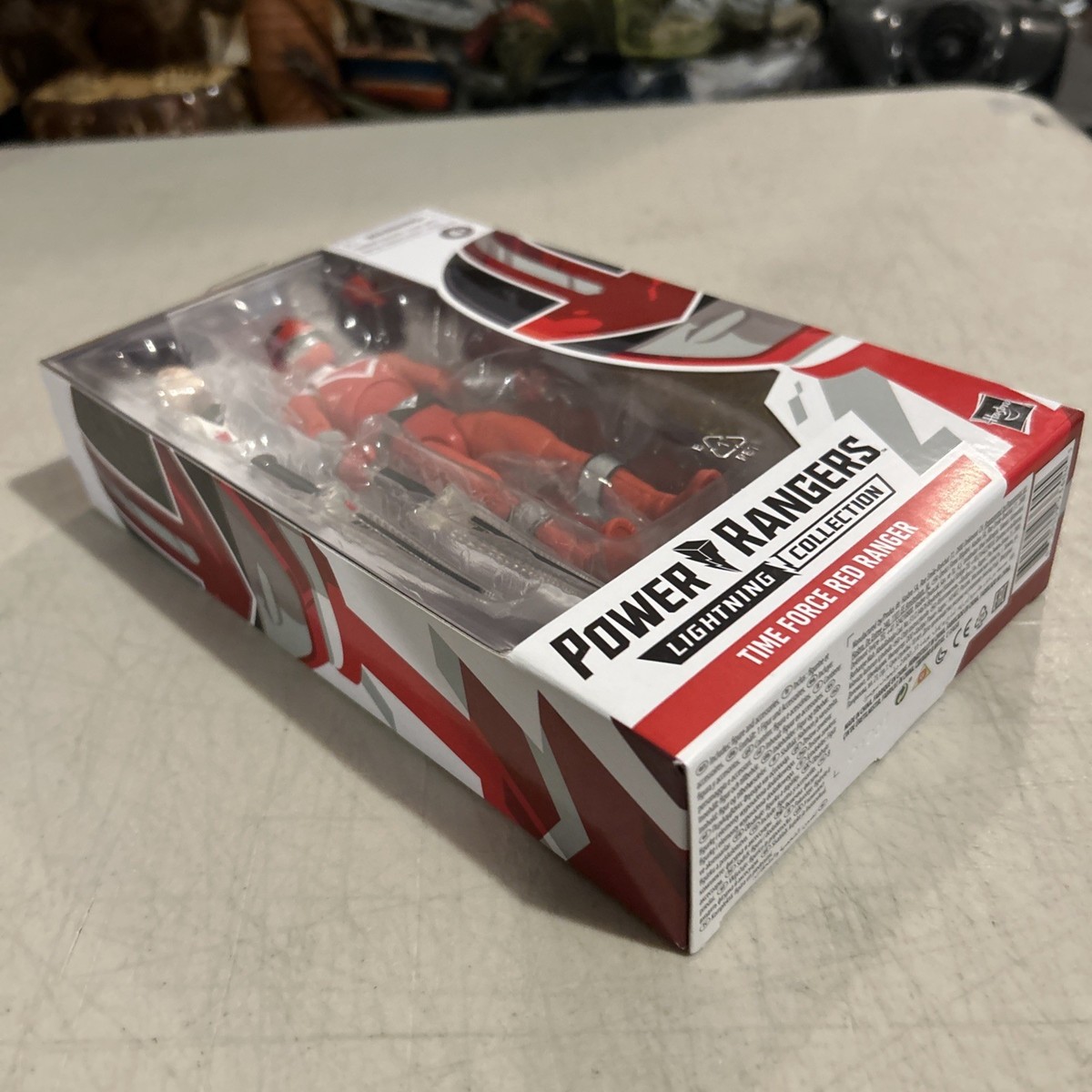 Hasbro Power Rangers Lighting Collection Time Force Red Ranger 6