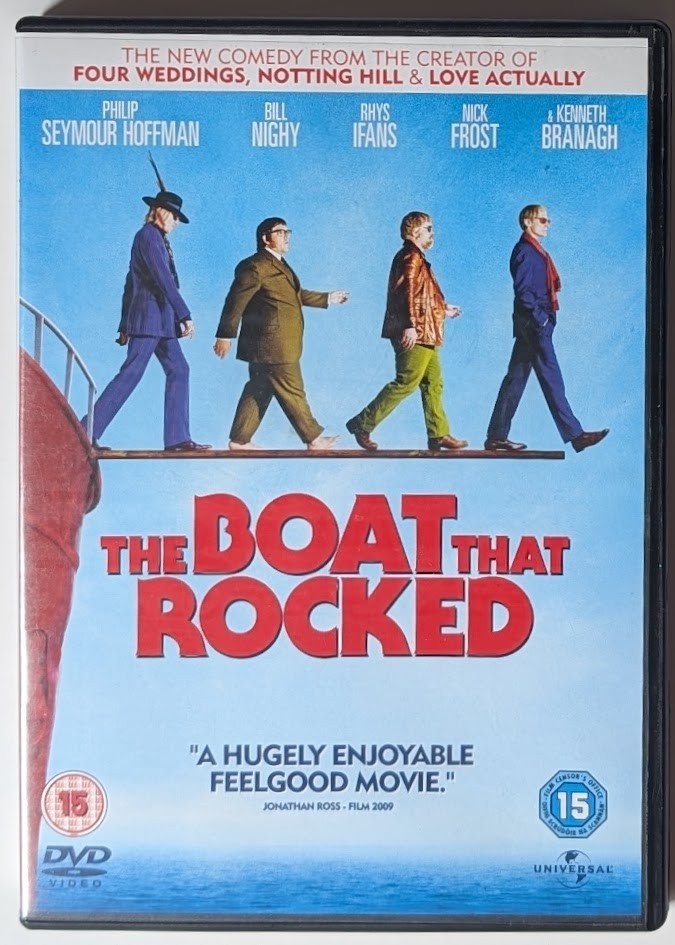 The Boat That Rocked DVD British Comedy Film Richard Curtis Pre-Owned VG