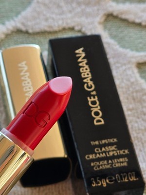 Dolce and Gabbana Classic Cream Lipstick Fire 610