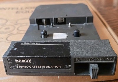 Vintage Kraco KCA-7 Stereo Cassette Adaptor 