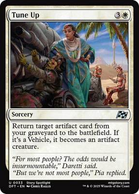 x4 Tune Up U MTG Aetherdrift M/NM, English
