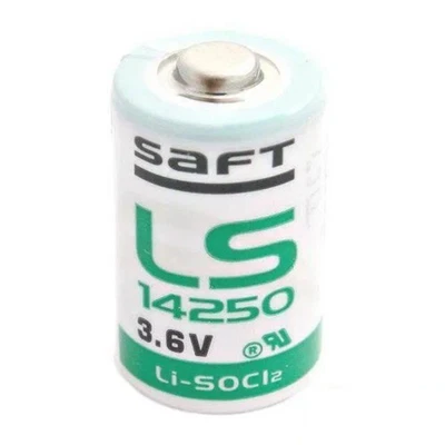 Batterie Saft LS14250 1/2 AA 3.6V Lithium Li-SOCl2 Cellulaire Primaire - Photo 1/4